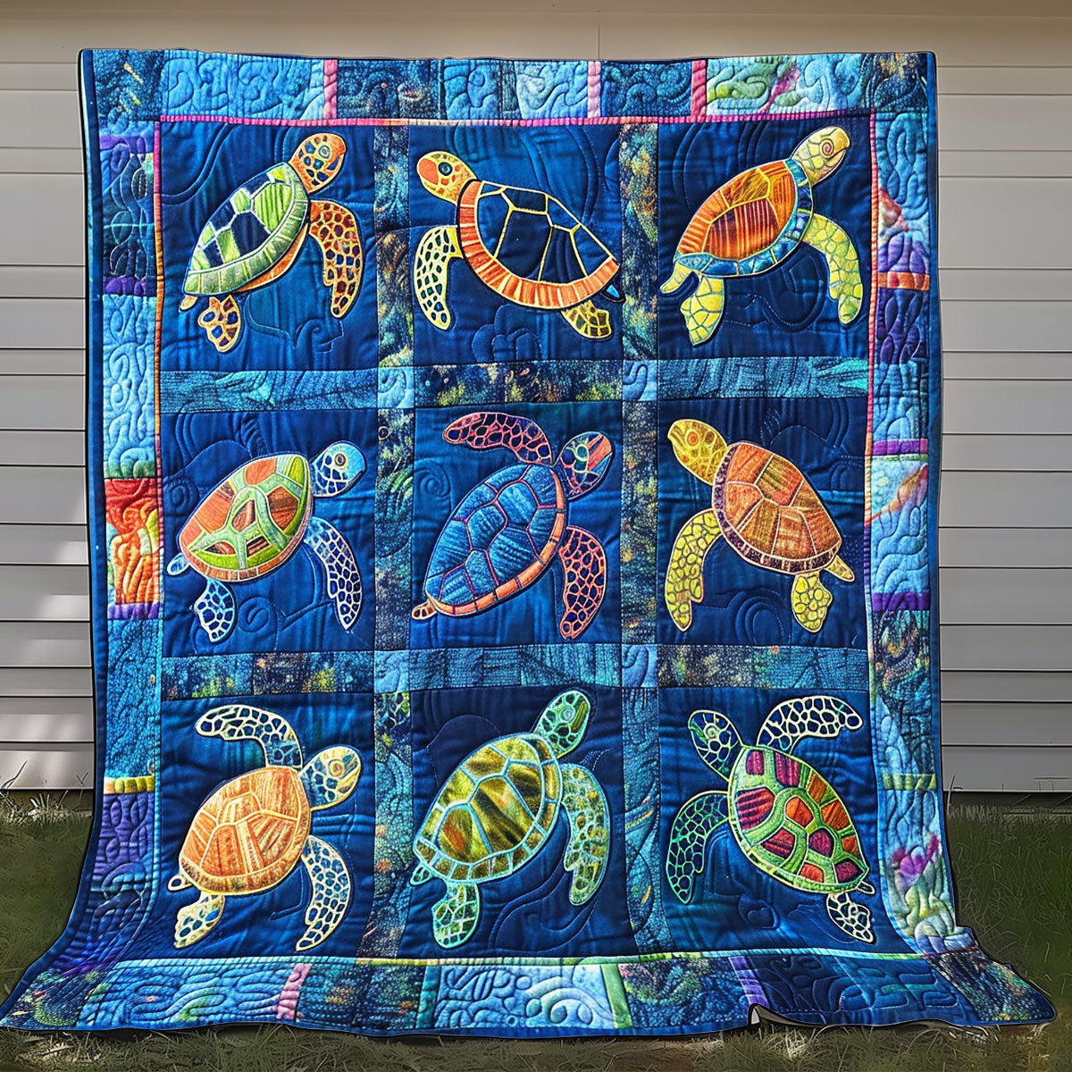 Deep Blue Serenity XR2308006CL Quilt