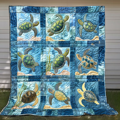 Dreaming Sea Turtles XR2208025CL Quilt