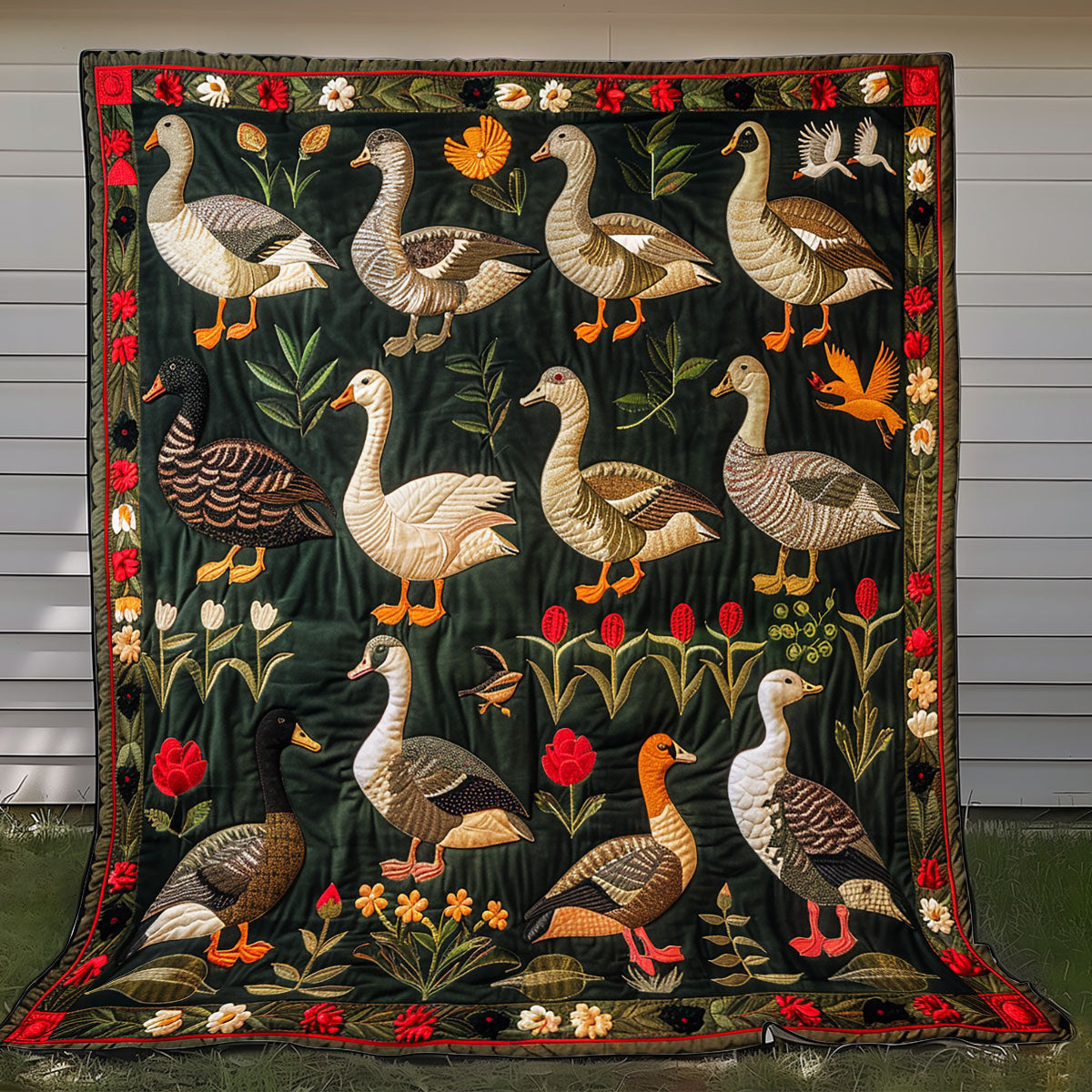 Duck Garden XR1508044CL Quilt