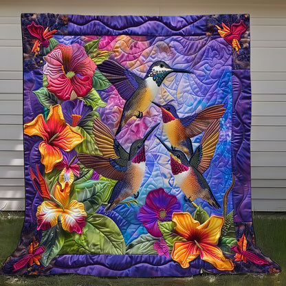 Family Hummingbird XR1008017CL Quilt