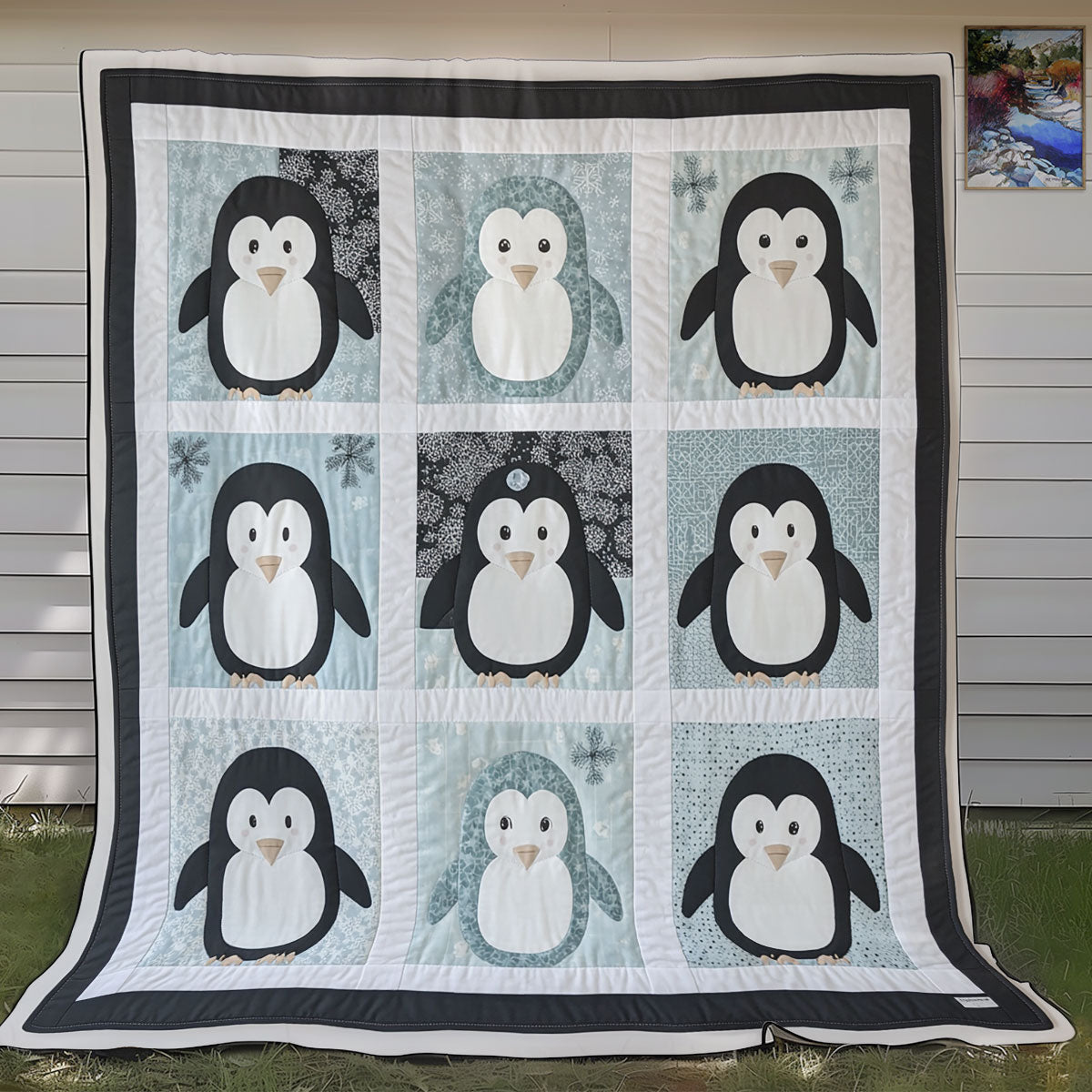 Free Penguins XR0508030CL Quilt