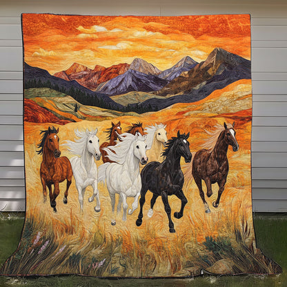 Freedom Horses XR0808016CL Quilt