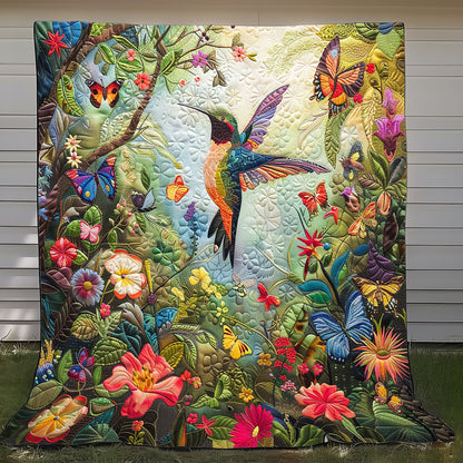 Graceful Hummingbird XR1908003CL Quilt