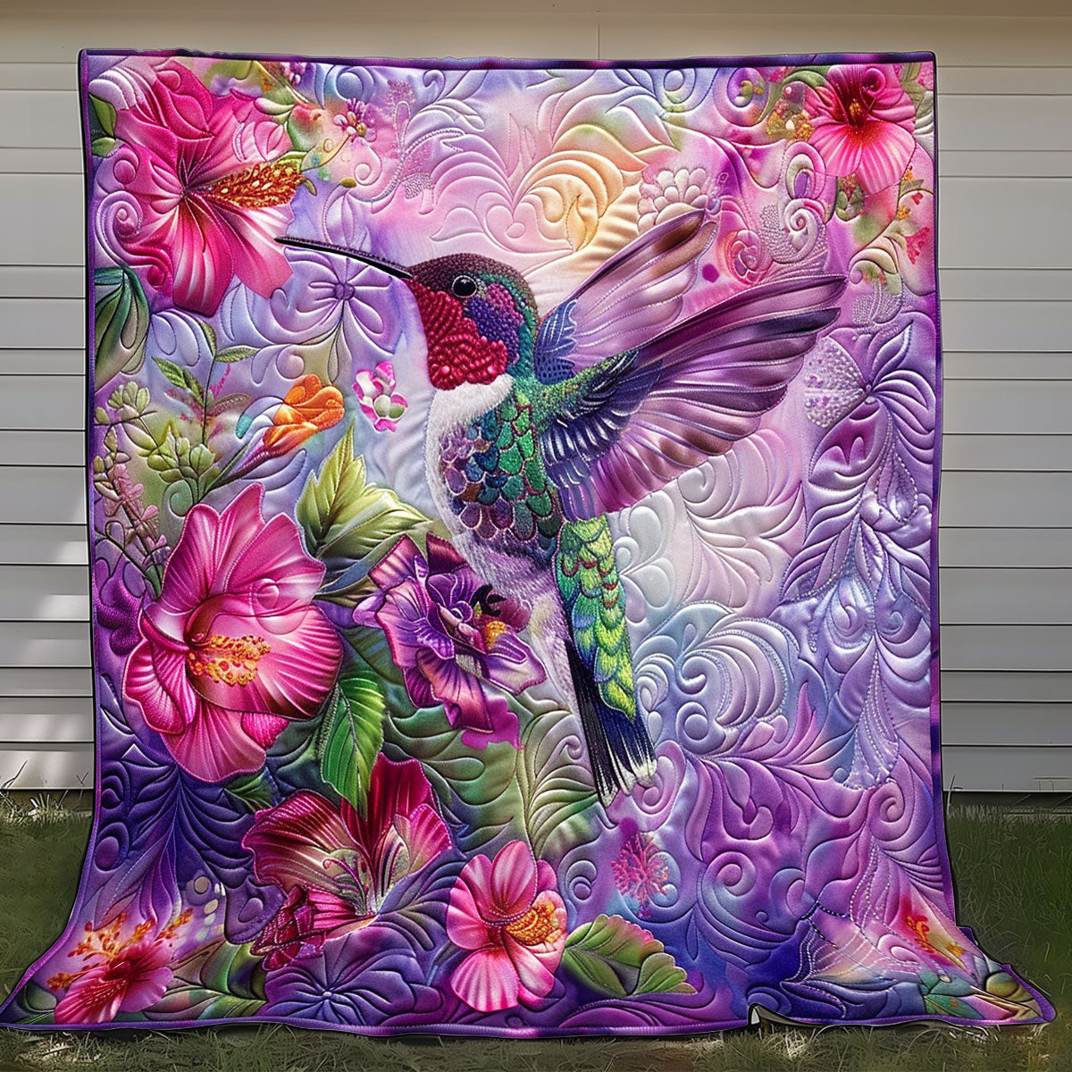 Gradient Hummingbird XR1008011CL Quilt