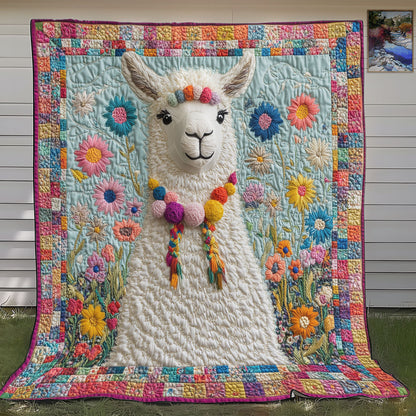 Happy Alpaca XR0208012CL Quilt