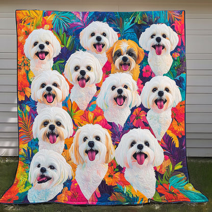 Joyful Shih Tzu XR0808009CL Quilt