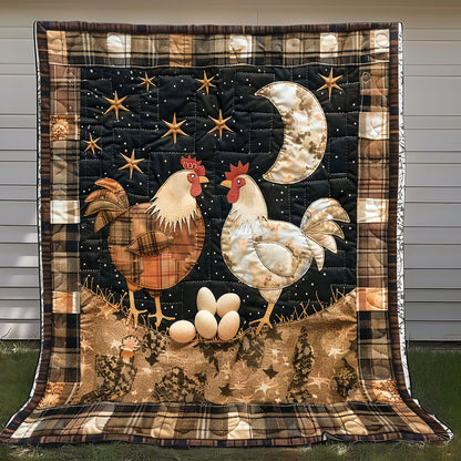 Love Moon Chickens XR1308055CL Quilt