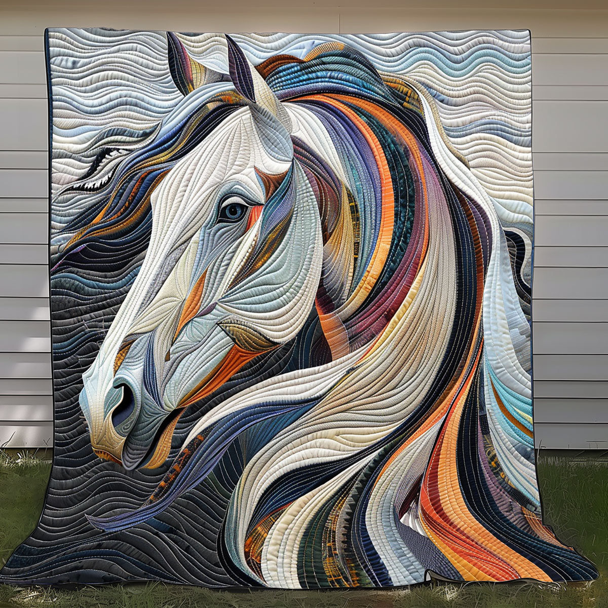 Mane In The Breeze XR2008024CL Quilt