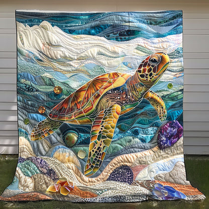 Oceanic Dream Turtle XR0808059CL Quilt