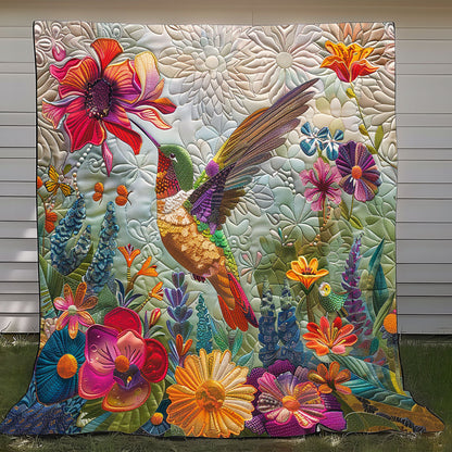 Serenade In Bloom Hummingbird XR1908061CL Quilt