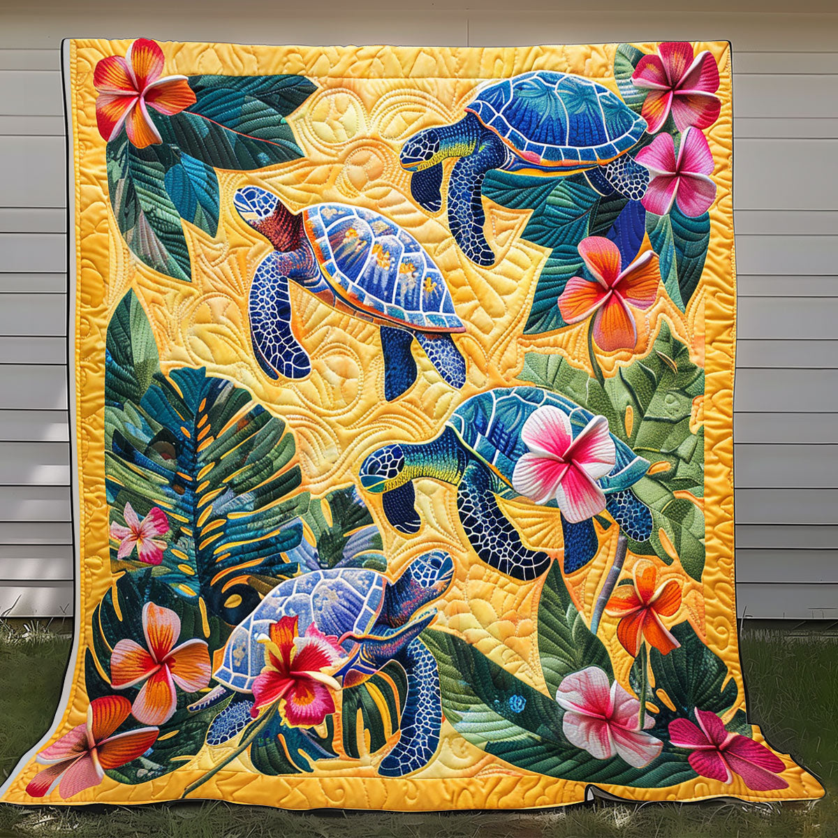 Serenity Turtles XR1008002CL Quilt