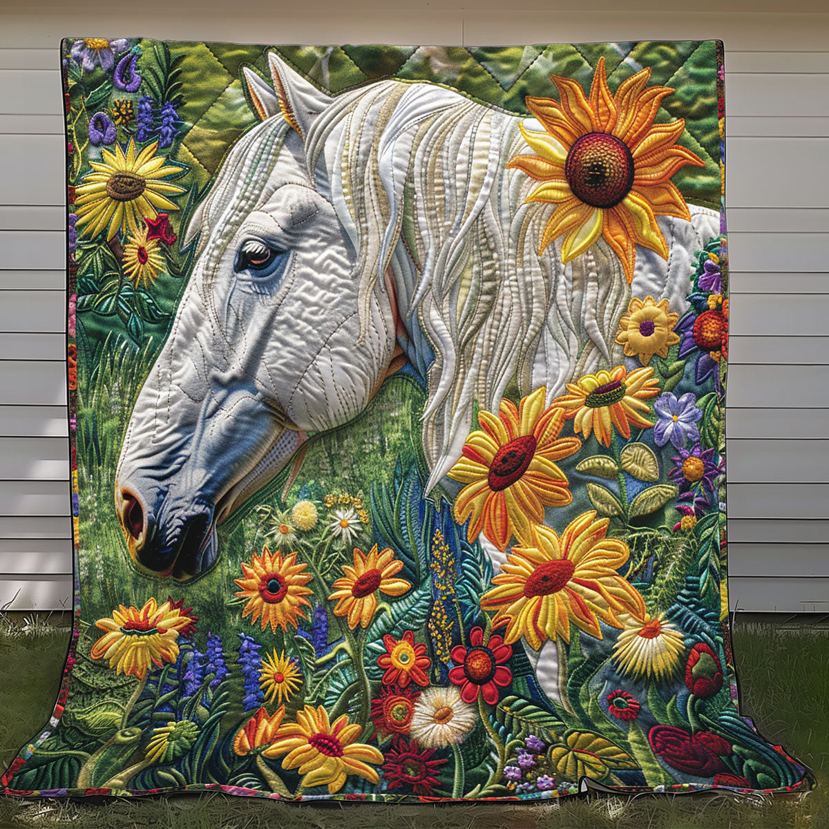 Timeless Horse XR1008059CL Quilt