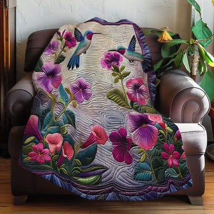 Beautiful Hummingbirds XR1907008CL Quilt