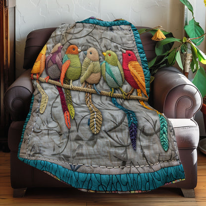 Bird Lovers XR1507015CL Quilt