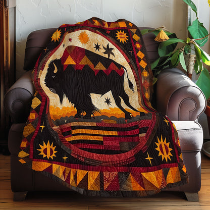 Bison Native American XR1007006CL Quilt