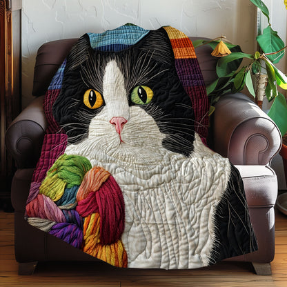 Black And White Cat XR0608049CL Quilt