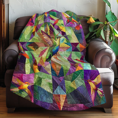 Bright Hummingbirds XR0207027CL Quilt