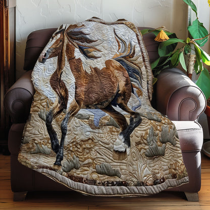 Brown Horse XR0908019CL Quilt