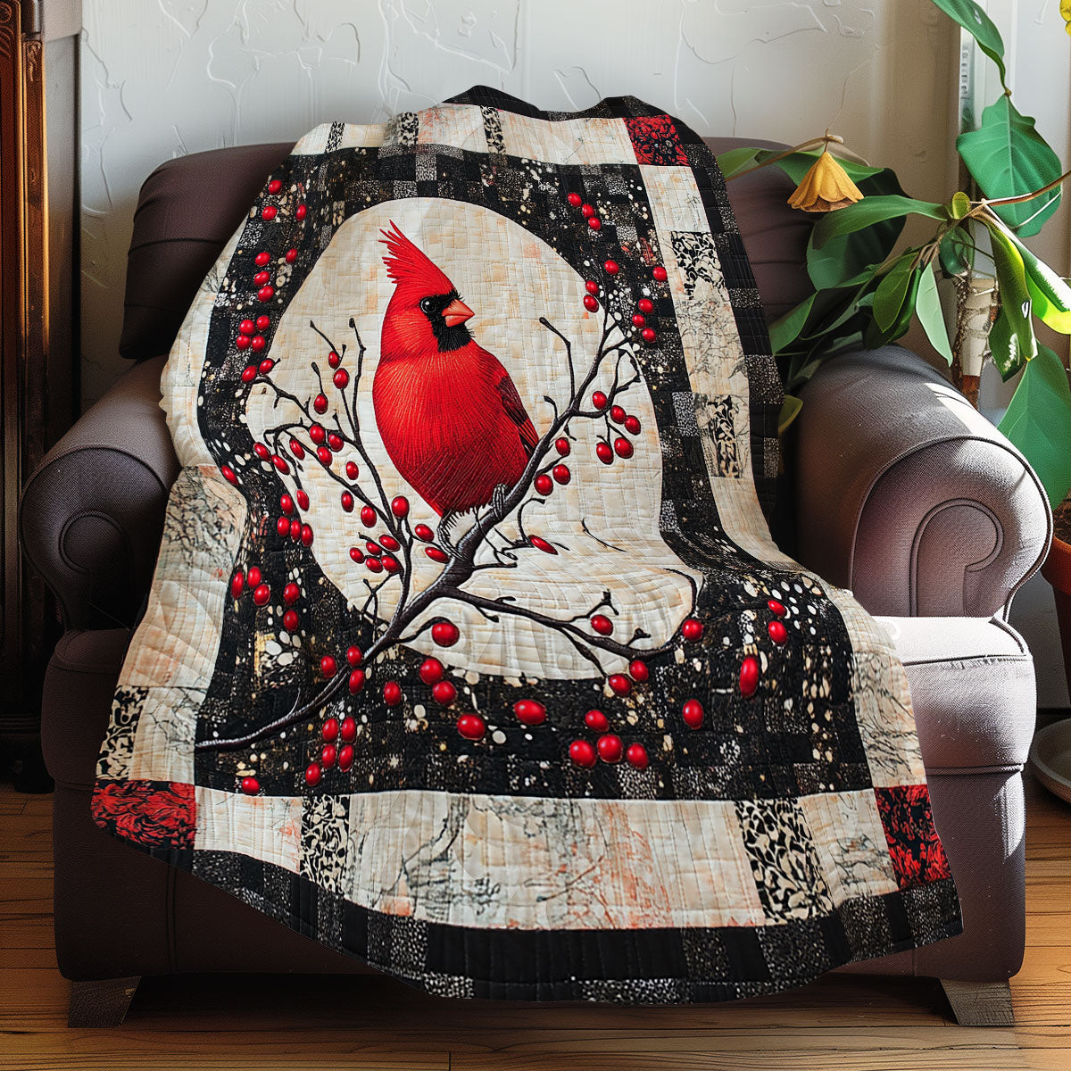 Charming Cardinal XR3107044CL Quilt