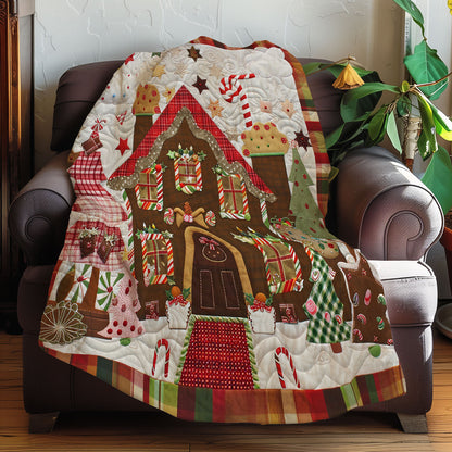 Christmas Ginger House XR3107017CL Quilt