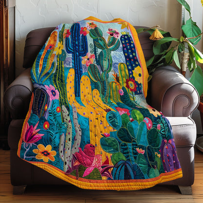 Colorful Cactus XR1608020CL Quilt