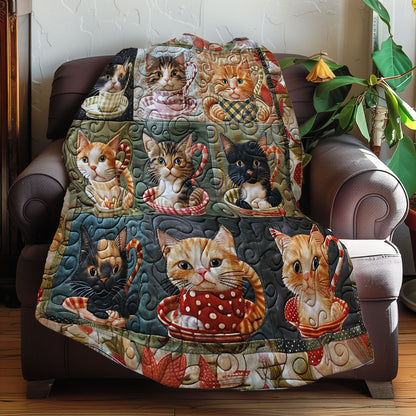 Cup Of Cats XR3007034CL Quilt