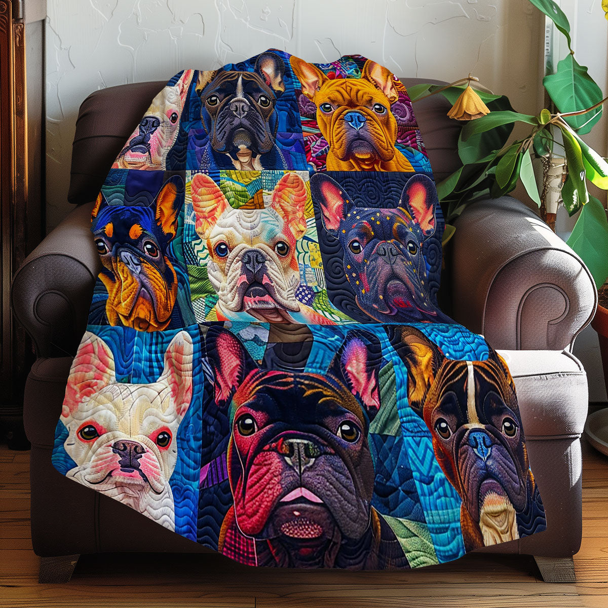 Cute French Bulldog XR0807013CL Quilt