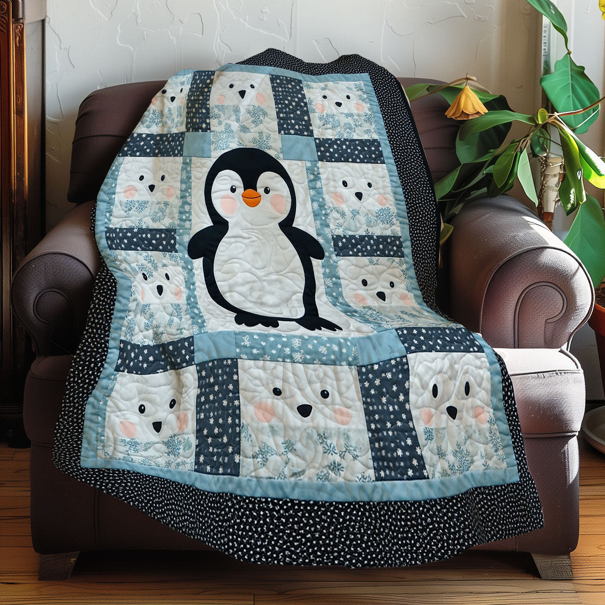 Cute Penguin XR0508026CL Quilt