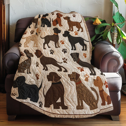 Dog Lovers XR0907014CL Quilt