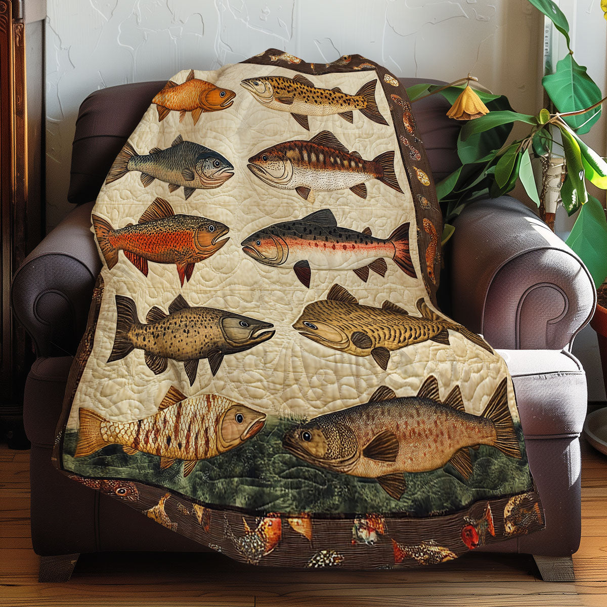 Fishing Lovers XR0208015CL Quilt