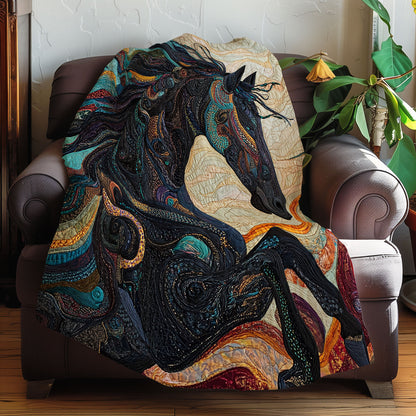 Flowing Mane Horse XR0808034CL Quilt