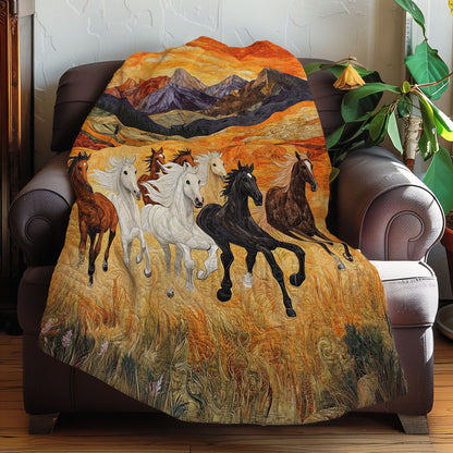 Freedom Horses XR0808016CL Quilt