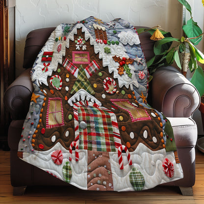 Gingerbread House XR3107011CL Quilt