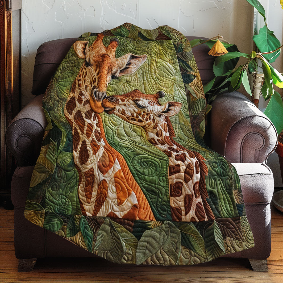 Giraffe Mom XR2607025CL Quilt