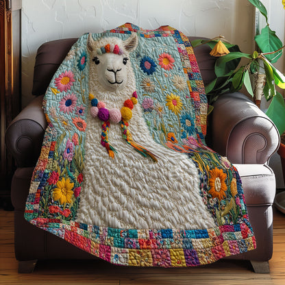 Happy Alpaca XR0208012CL Quilt