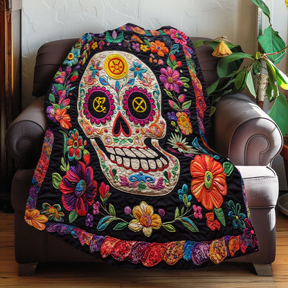 Happy Skull XR0808027CL Quilt