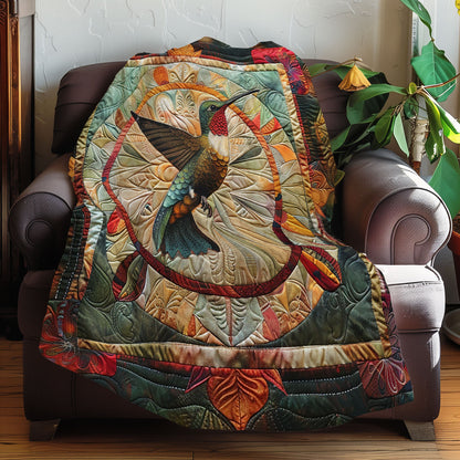 Hummingbird Mandala XR1707011CL Quilt