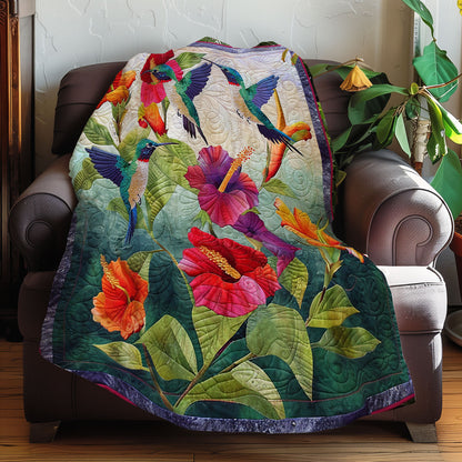 Hummingbirds XR1707005CL Quilt