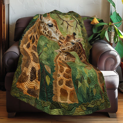 Jungle Giraffes XR2607024CL Quilt