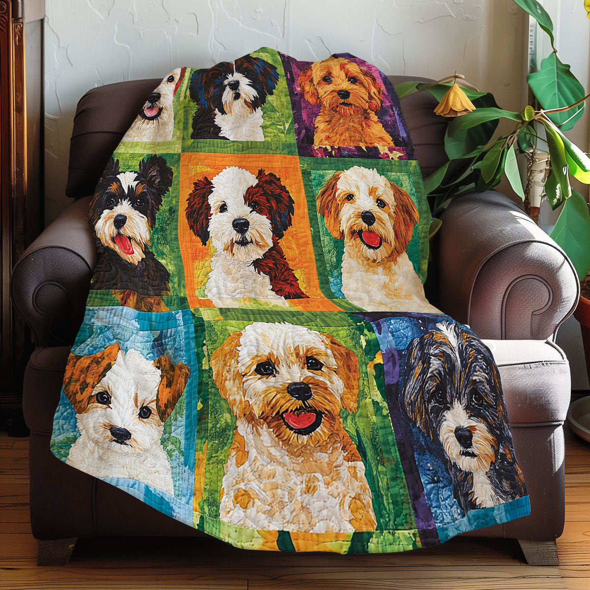 Love Dog Breeds XR0508048CL Quilt