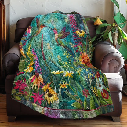 Magical Twin Hummingbird XR2407045CL Quilt