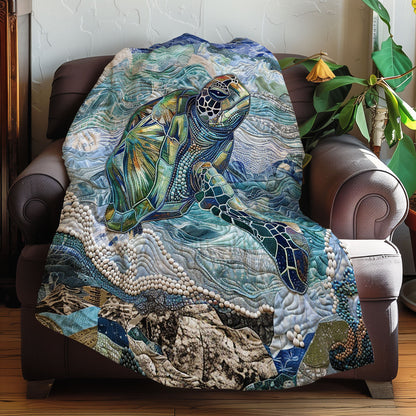 Marine Life Turtle XR0808060CL Quilt