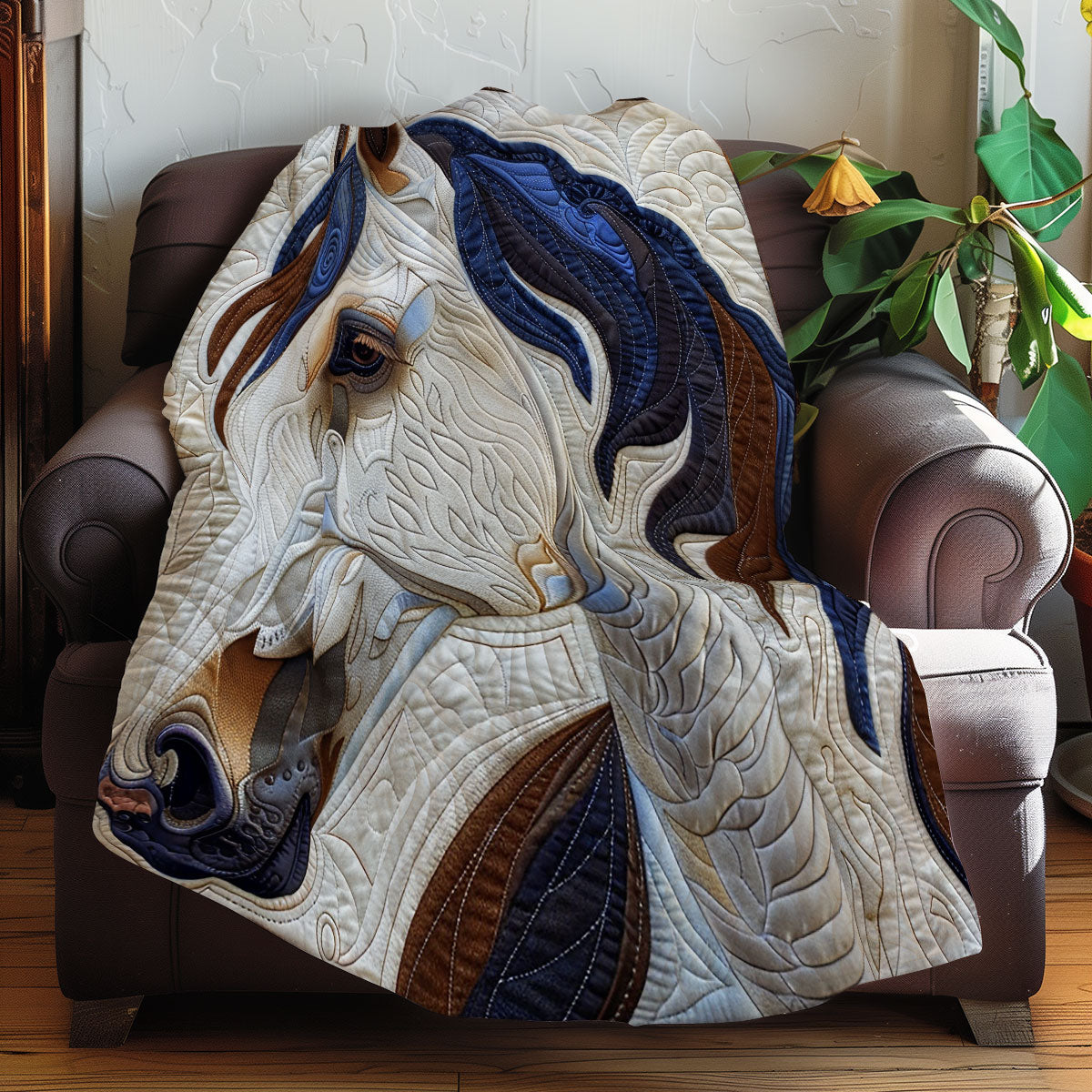 Marine Steed Horse XR1807008CL Quilt