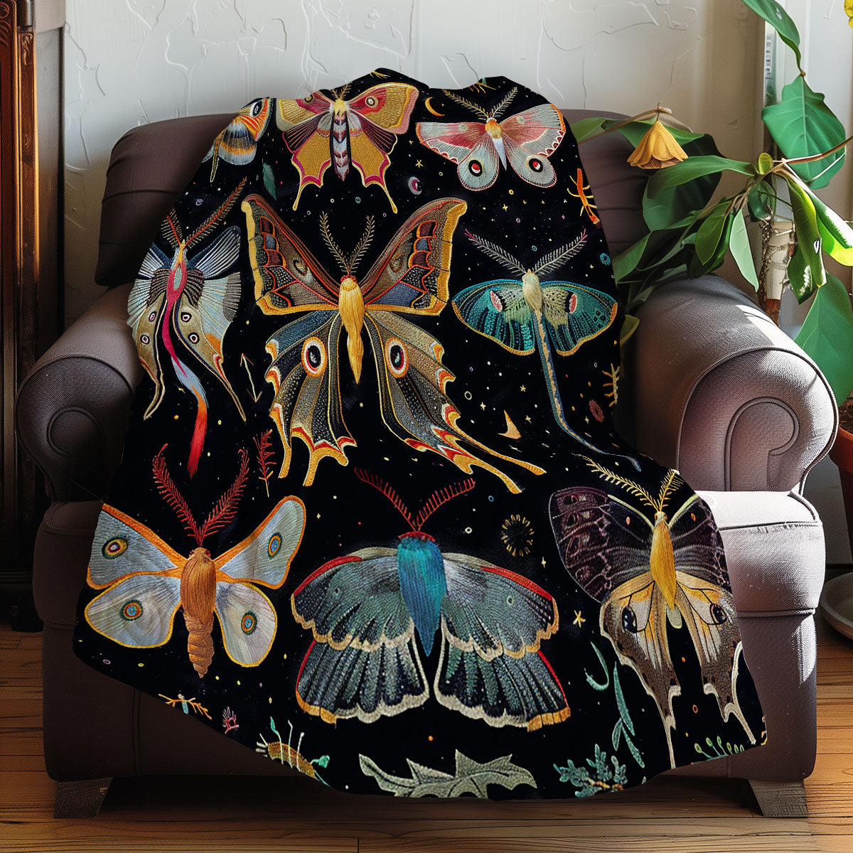 Night Butterflies XR1307001CL Quilt