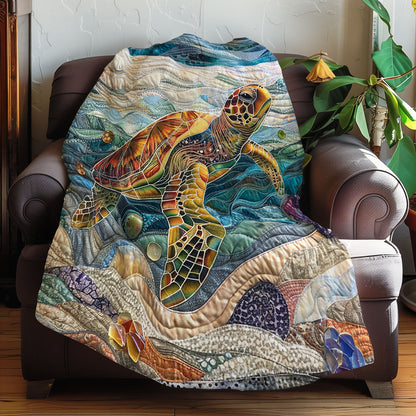 Oceanic Dream Turtle XR0808059CL Quilt