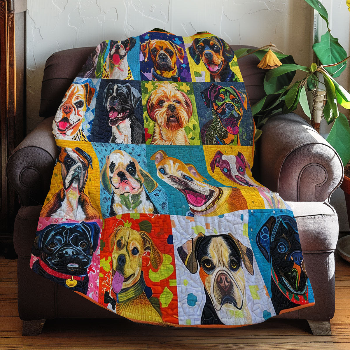 Paintings Of Dogs XR3007015CL Quilt