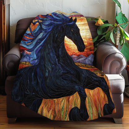 Running Black Horse XR0808030CL Quilt