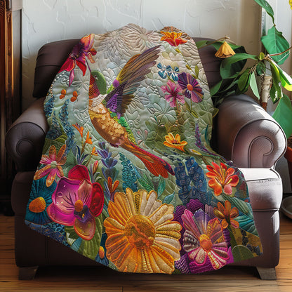 Serenade In Bloom Hummingbird XR1908061CL Quilt