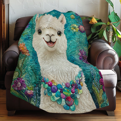 Smiling Alpaca XR0208007CL Quilt