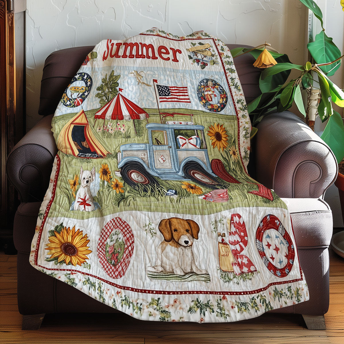 Summer Country XR0108008CL Quilt